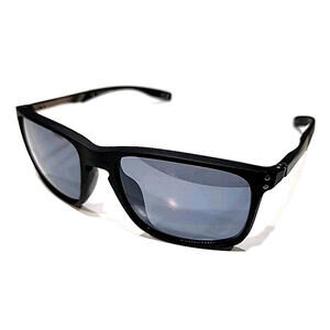 Foster Grant SR1117 Black Square Gray Sunglasses